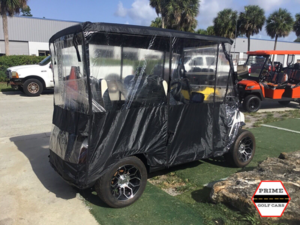 evolution d4 4 passenger golf cart enclosure, enclosure golf car